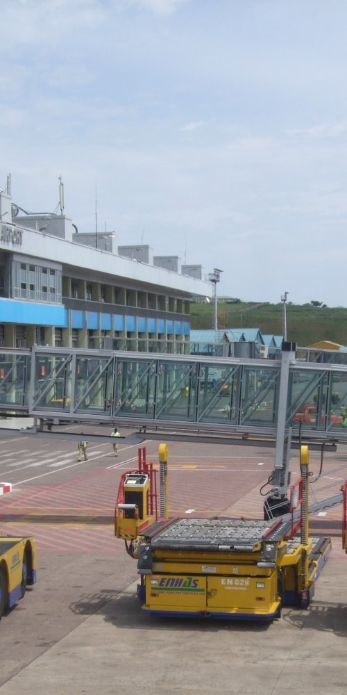 Seating area inside lounge