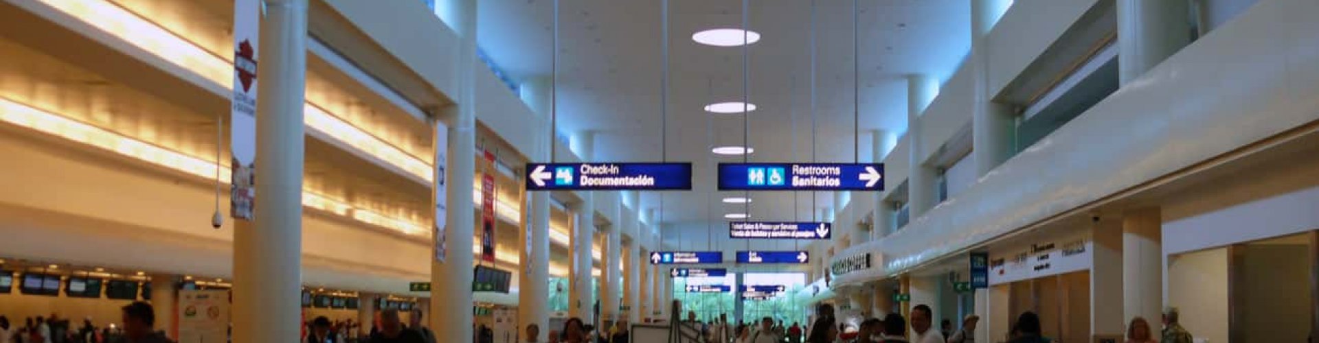 Lounge crowding analytics visualisation at Cancún Airport, MX Airport