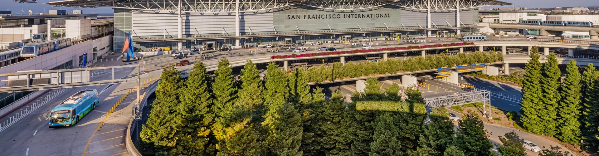 Crowding heatmap for lounges at San Francisco Airport, CA, US Airport