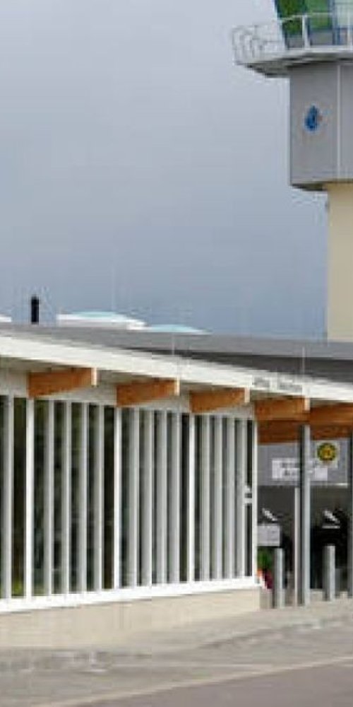 Quiet lounge corner at Leipzig Altenburg Airport