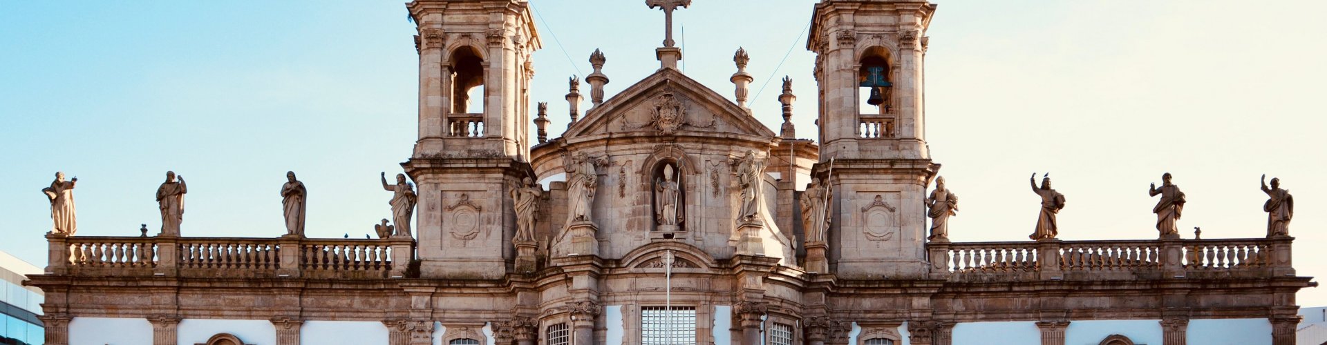 Runway-view sunset shot at Braga Airport