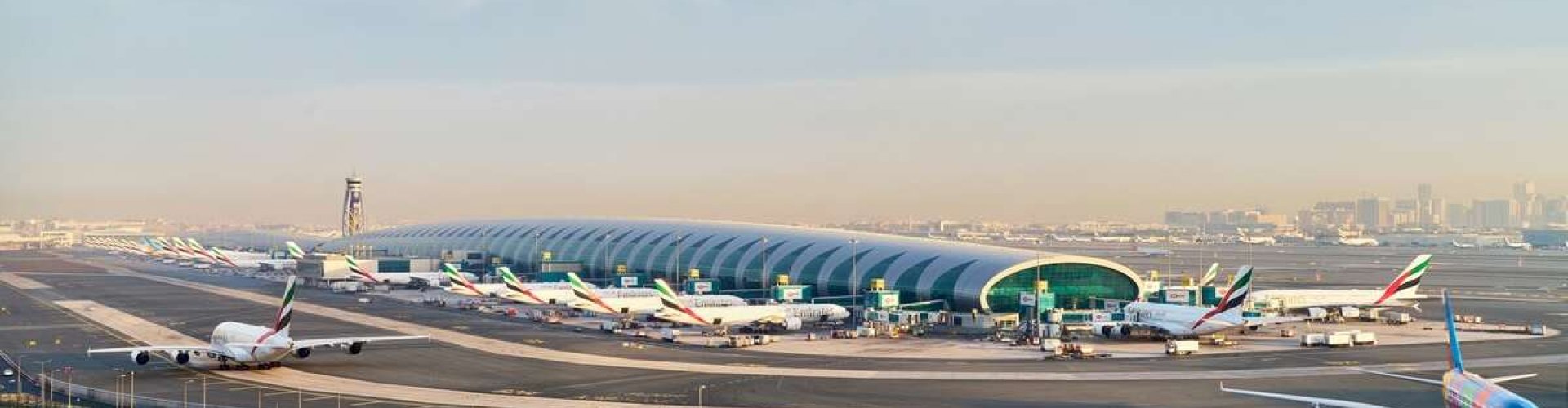 Crowding heatmap of lounges at Dubai International Airport, AE Airport