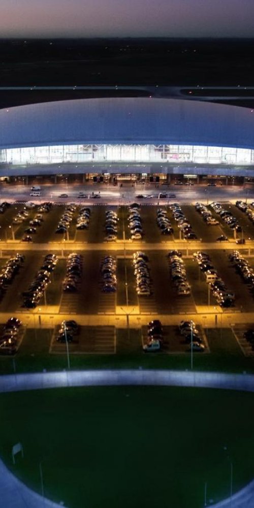 Crowding Forecast Chart at Carrasco Intl Airport