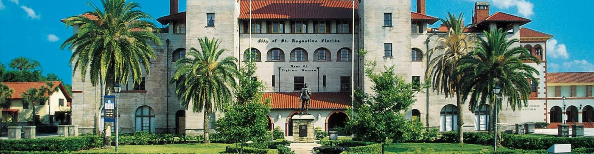 Runway view sunset at St Augustine Airport
