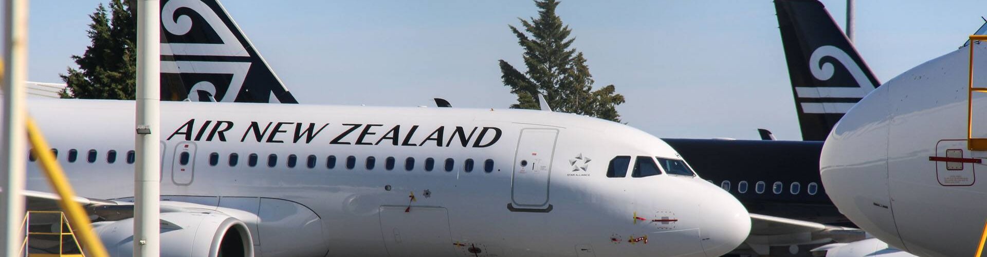Runway-view sunset at Christchurch Intl Airport