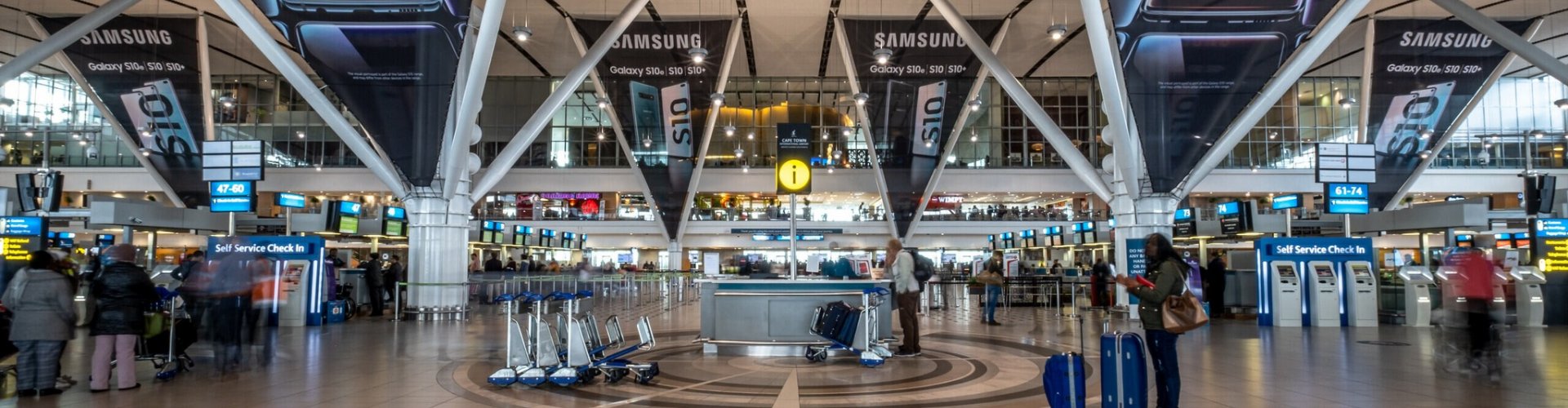 Flagship lounge interior at Cape Town Airport, ZA Airport