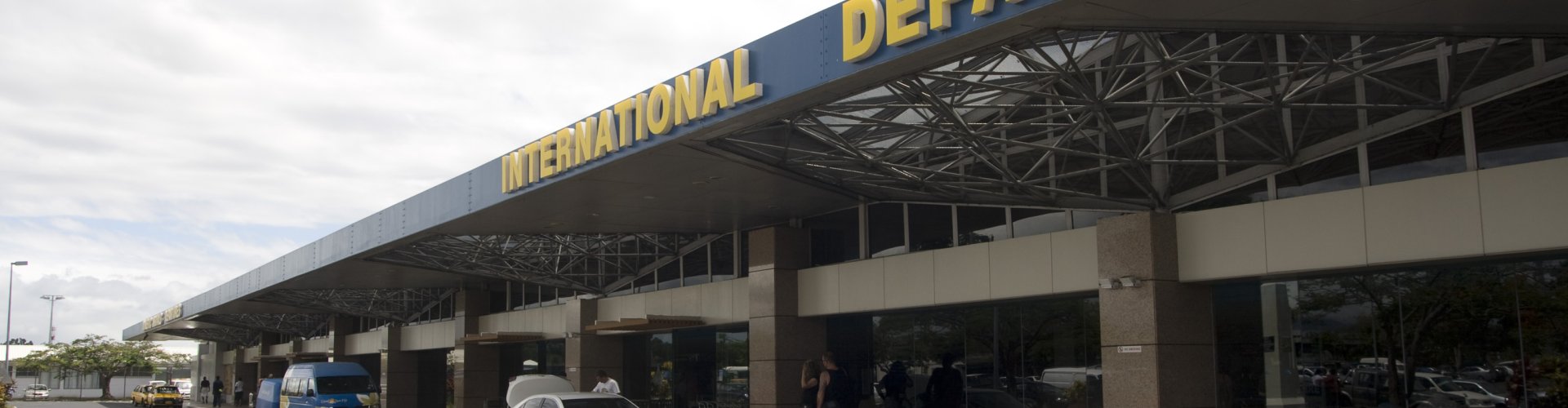 Sunset runway view Nadi Intl Airport