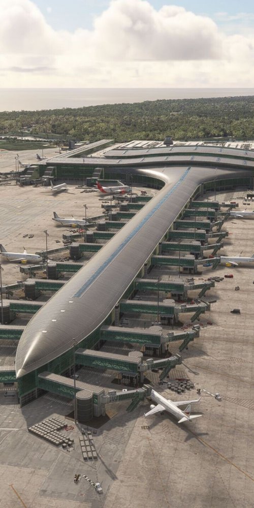 Crowded lounge interiors at Barcelona El Prat Airport, ES