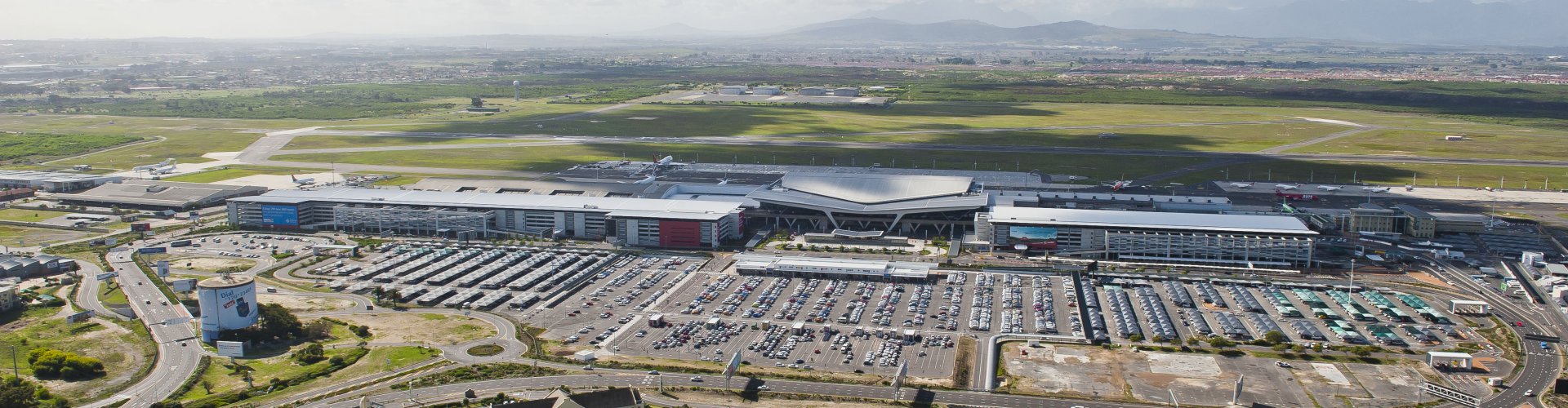 Lounge crowd density heatmap at Cape Town Airport
